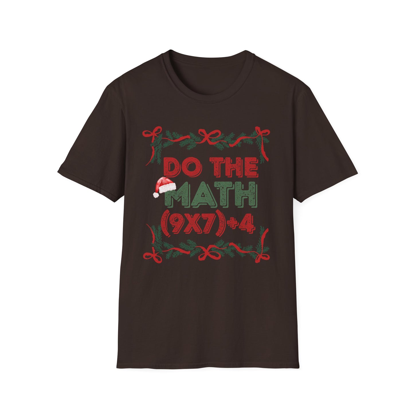 Do The Math (9x7)+4 = 67 Christmas Unisex T-Shirt