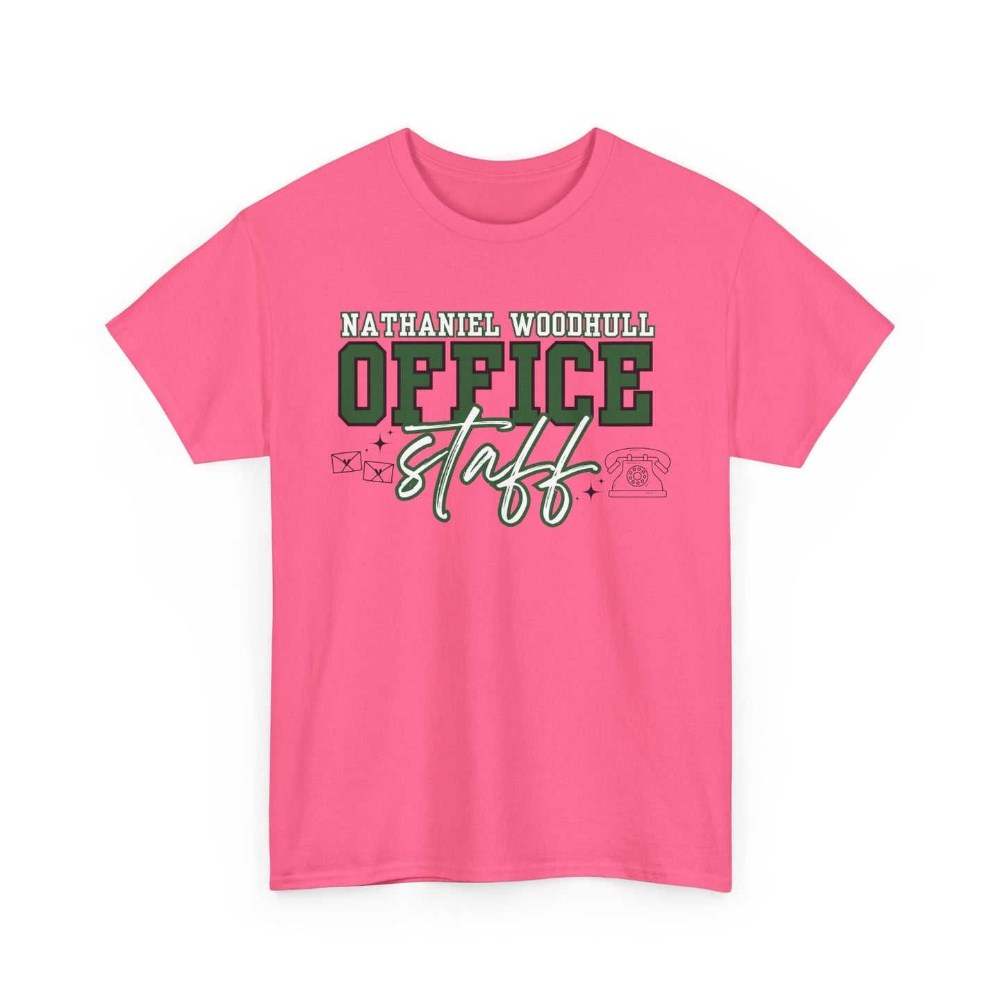 Woodhull Office Staff Unisex Heavy Cotton Tee - Heart & Soul of Woodhull Design
