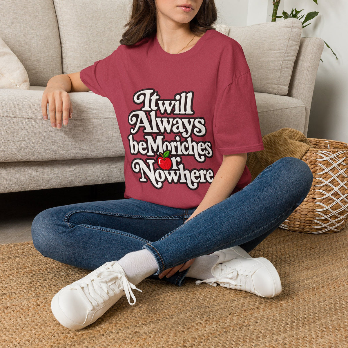 "It will Always be Moriches or Nowhere" - Softstyle T-Shirt