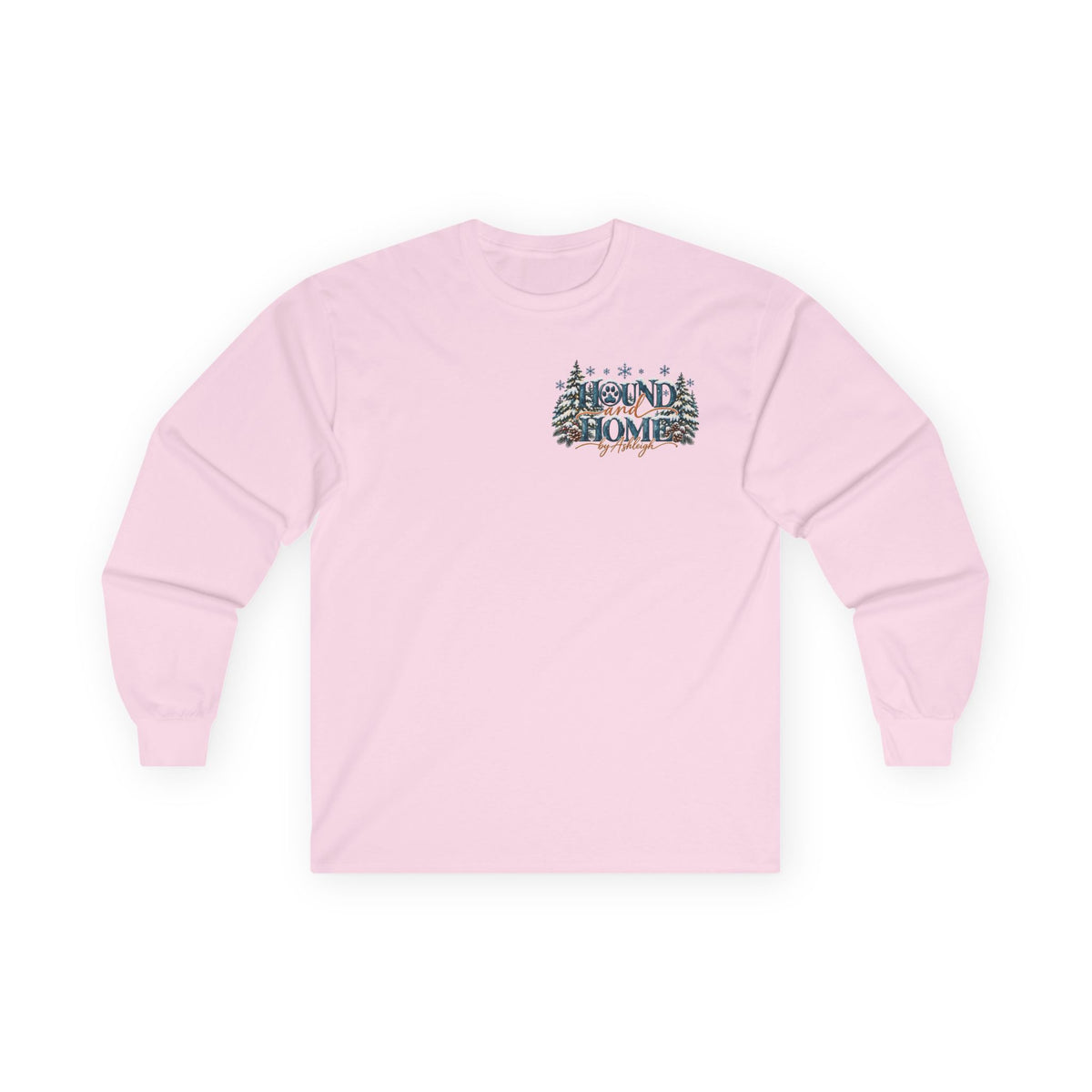 Holiday "Hound + Home" Long Sleeve Tee