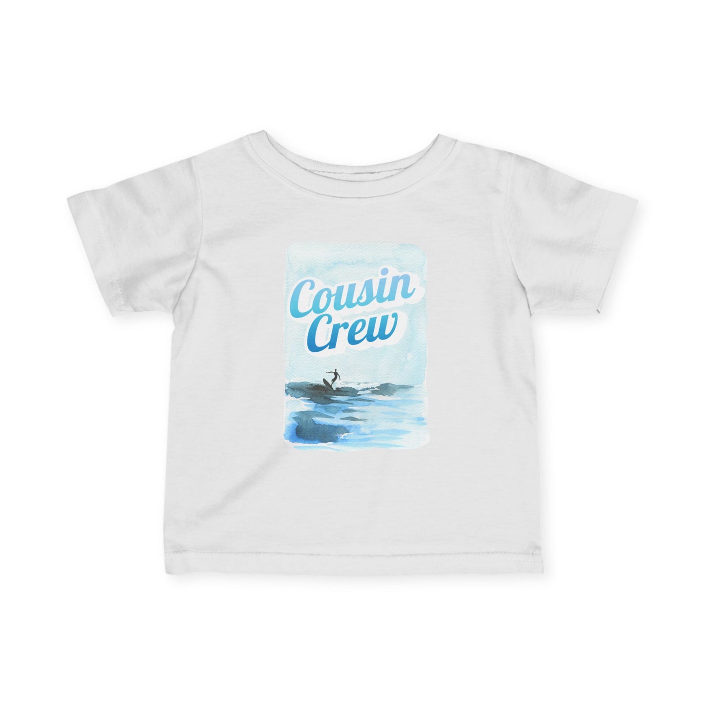 Cousin Crew Infant Tee, Cute Baby T-Shirt, Summer Vibes- Mini Collection