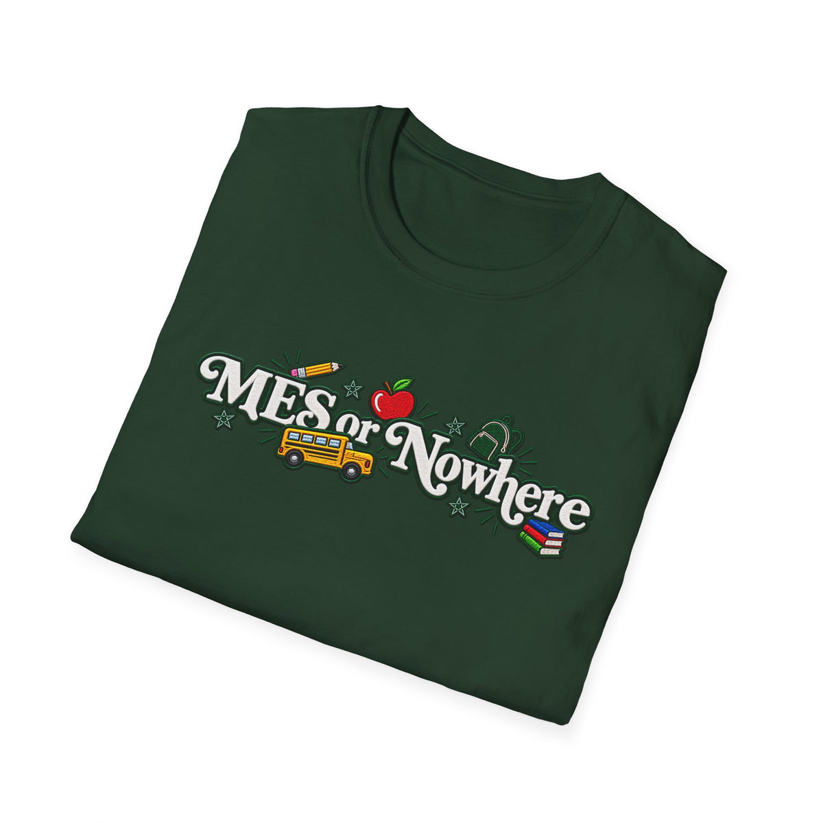 MES or Nowhere" - Moriches Softstyle T-Shirt
