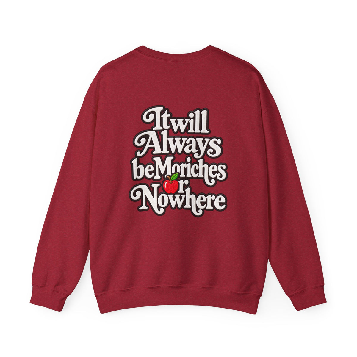"MES or Nowhere w/ School Things" - Moriches Crewneck Sweatshirt