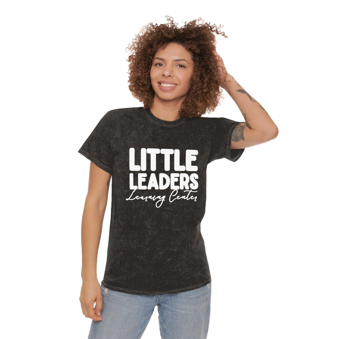 Little Leaders Unisex Mineral Wash T-Shirt