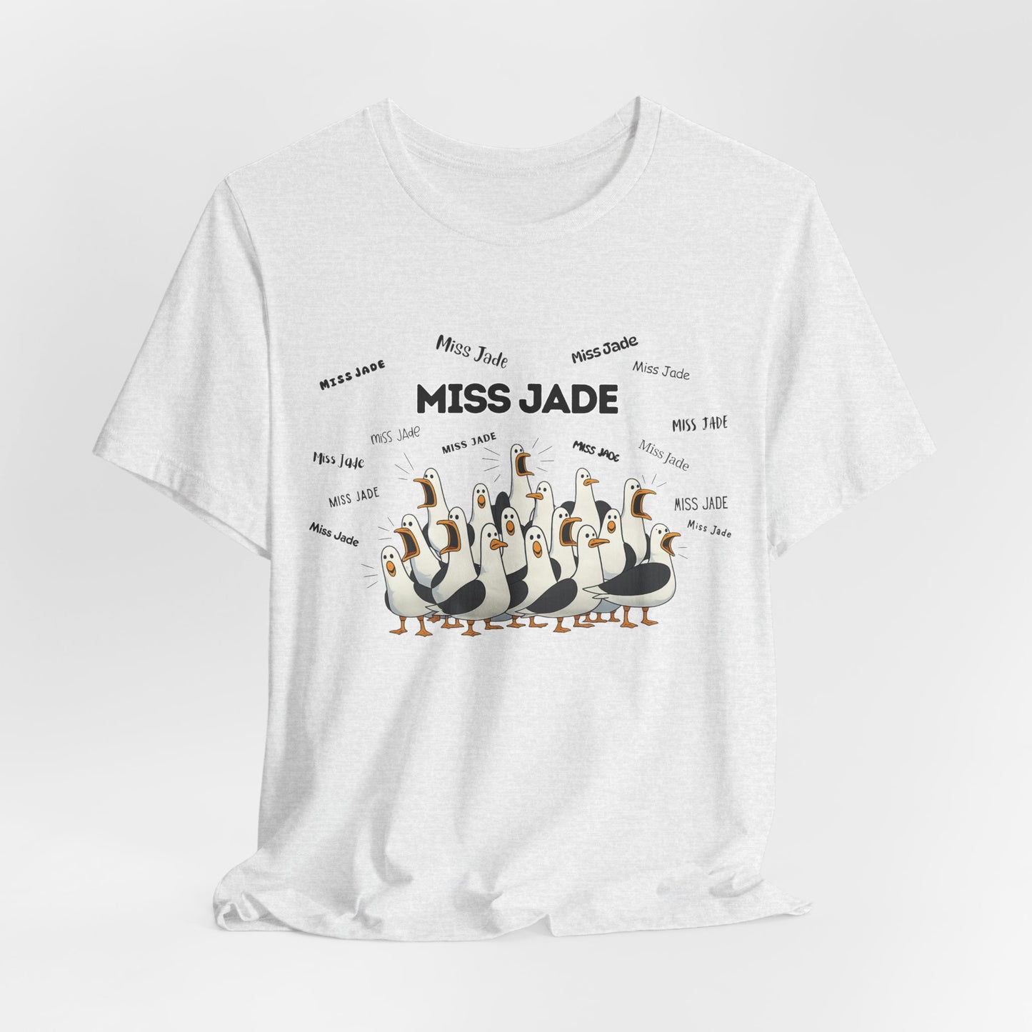 Miss Jade- Penguin Choir T-Shirt — Funny Teacher Personalized Tee