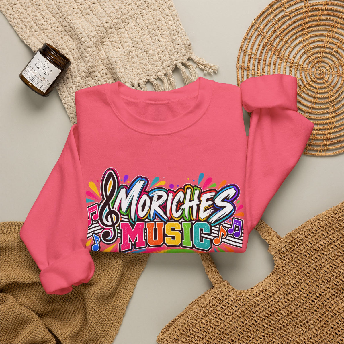 Moriches Music Sweatshirt — "Make Every Note Count" Crewneck
