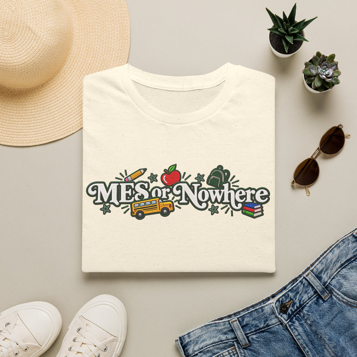 MES or Nowhere" - Moriches Softstyle T-Shirt