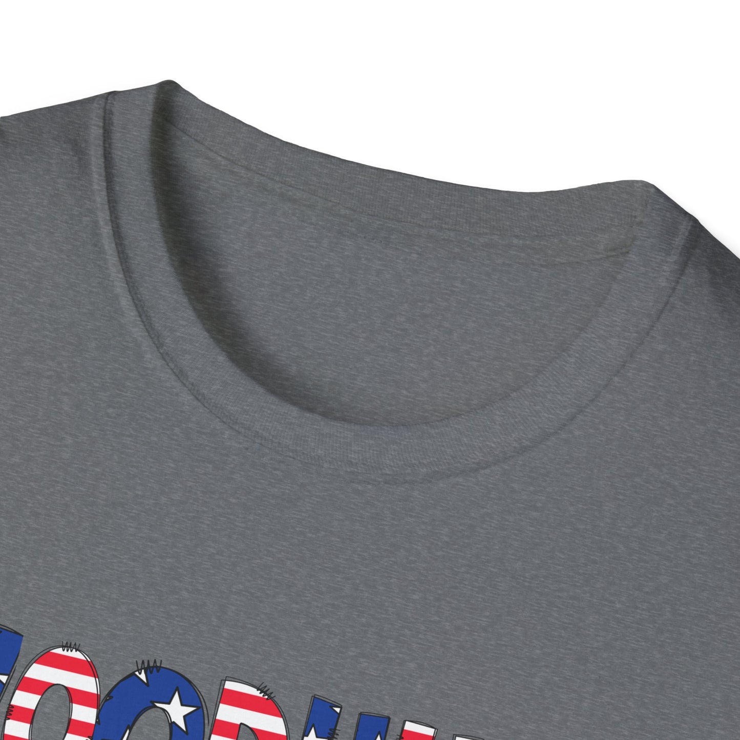 Unisex T-Shirt Woodhull Flag Day-Holiday Design