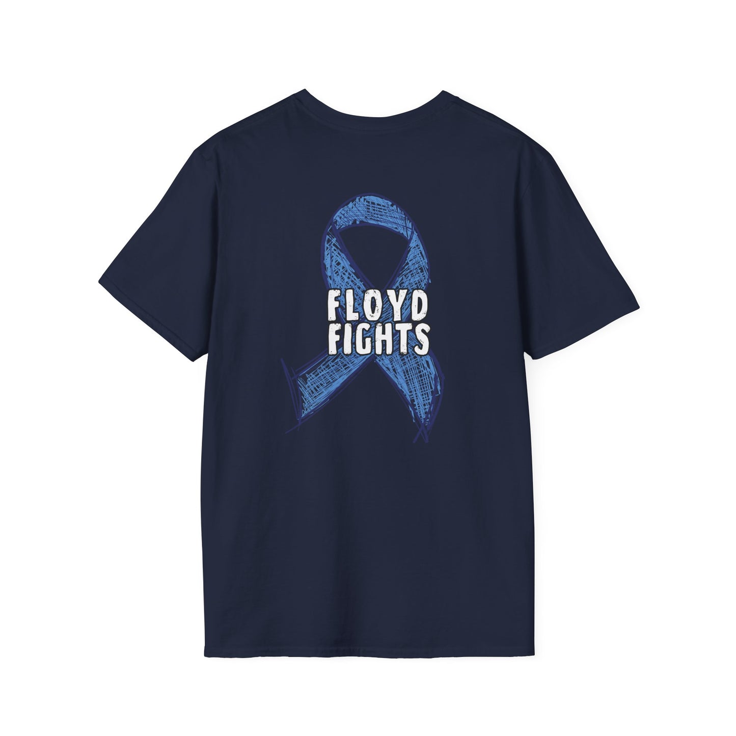 FLOYD FIGHTS Ribbon Diabetes Awareness T-Shirt | Softstyle Tee