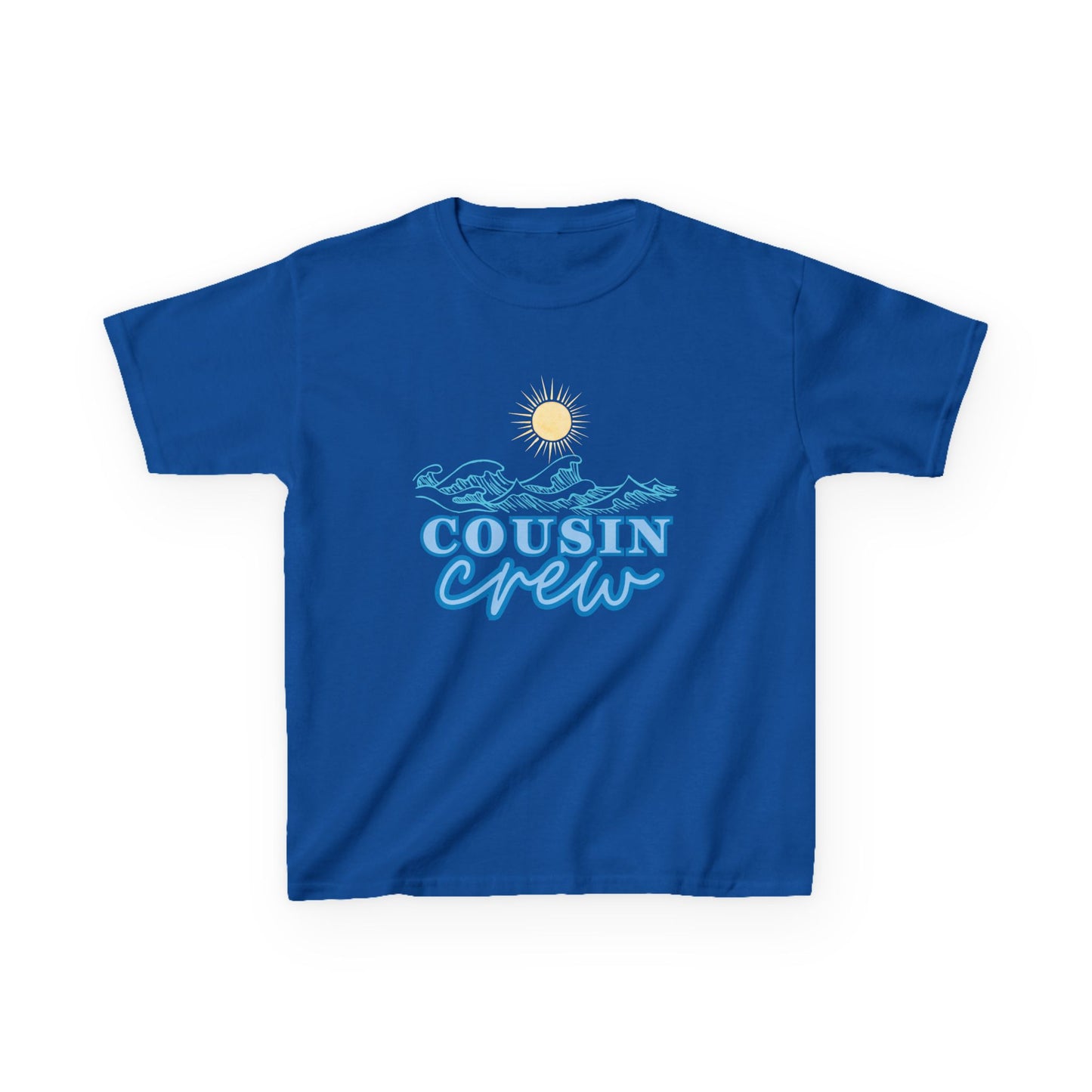 Cool Cousin Crew Kids Tee - Summer Fun, Family Gatherings, Beach Days, Mini Collection