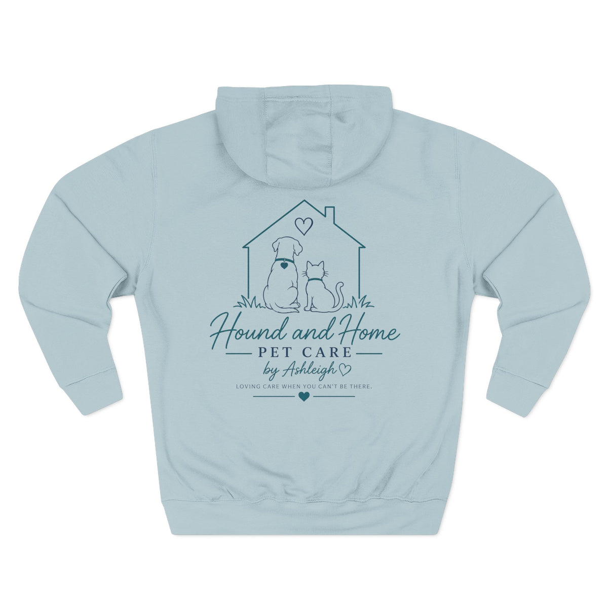Ashleigh — "Hound and Home" Logo Personalized Pullover