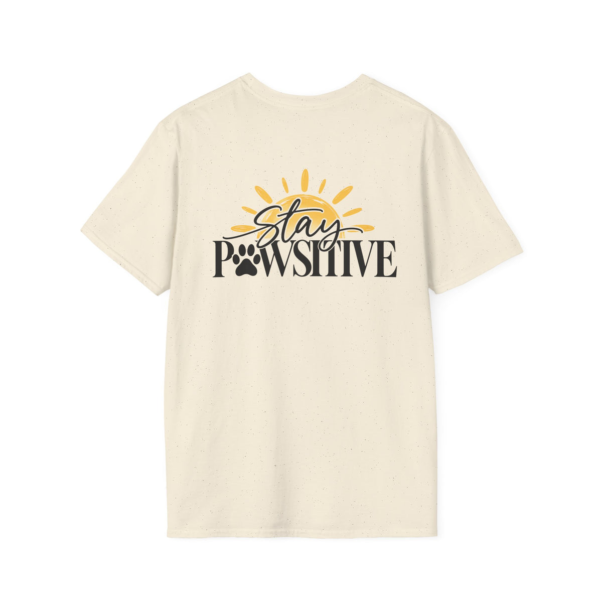 Hound & Home "Stay Pawsitive" — T-Shirt
