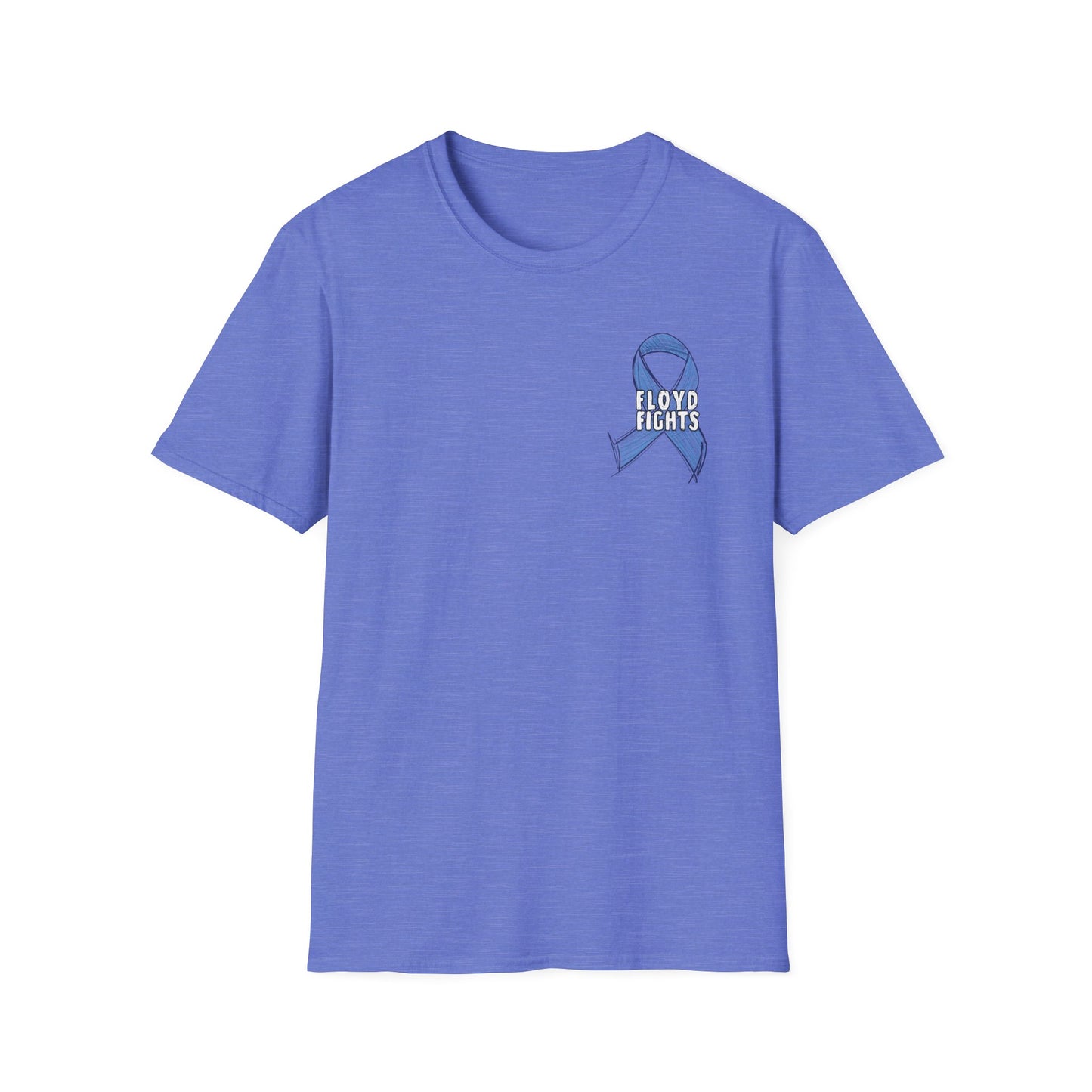 FLOYD FIGHTS Ribbon Diabetes Awareness T-Shirt | Softstyle Tee