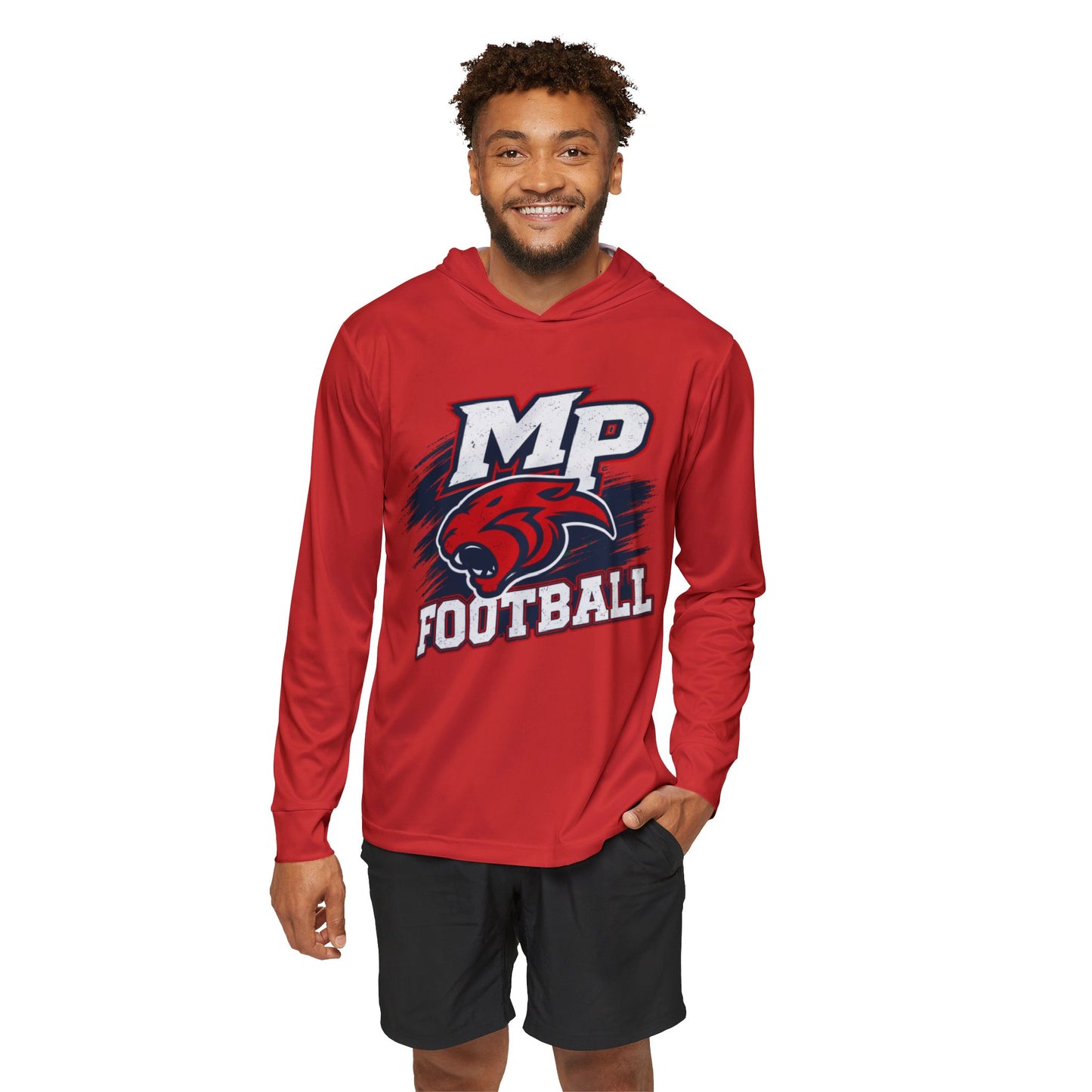 MP Football Red Warmup Hoodie