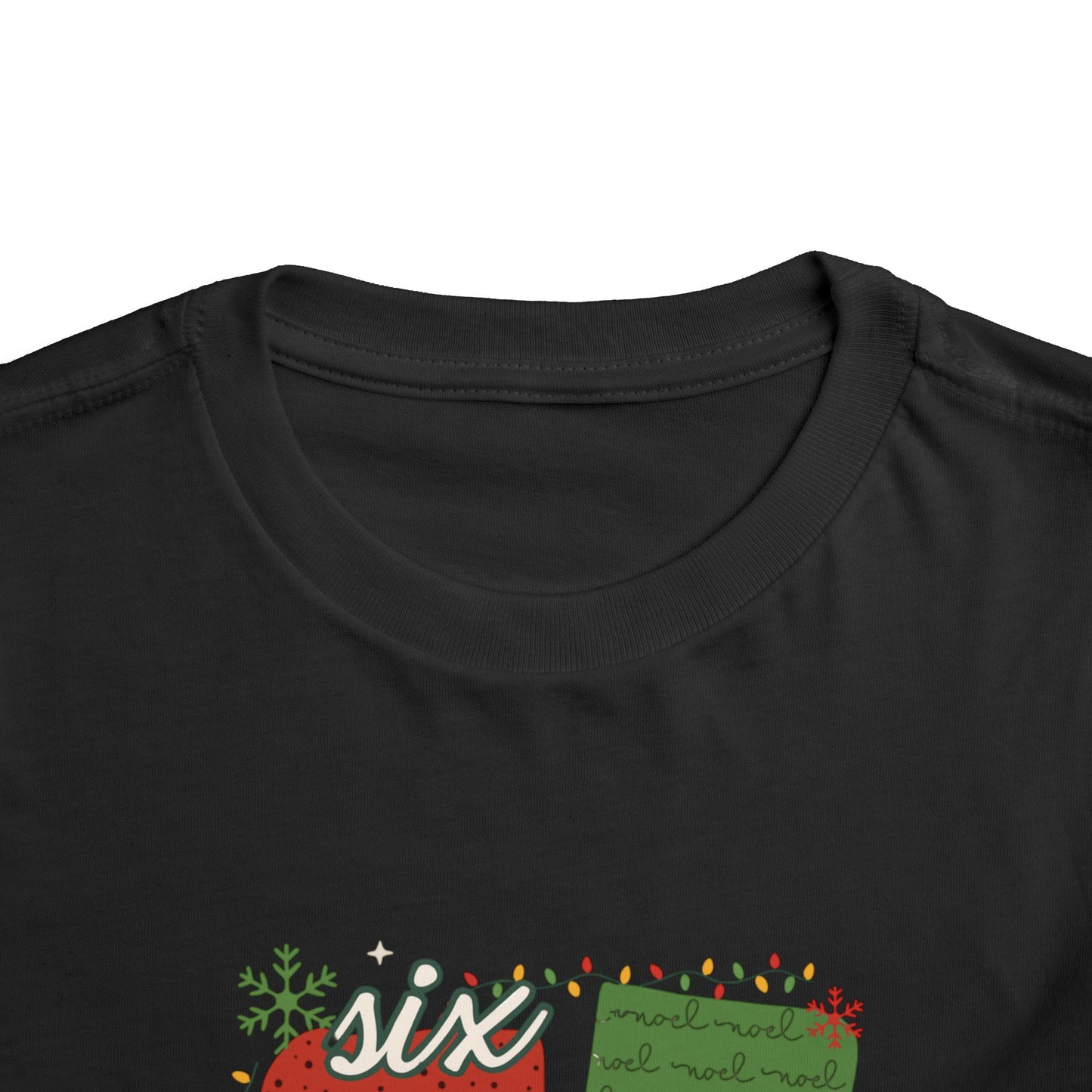 6-1 Toddler Tee "Six Seven" - Christmas