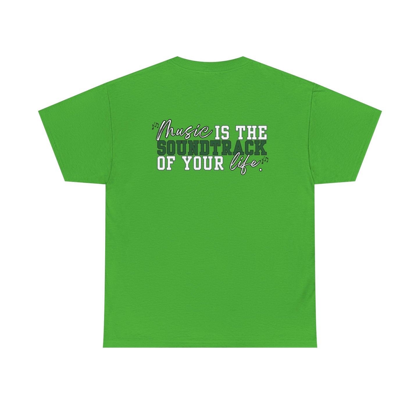 Floyd Music Heavy Cotton Tee - "Music is the Soundtrack of Your Life" Unisex T-Shirt- Floyd Strong