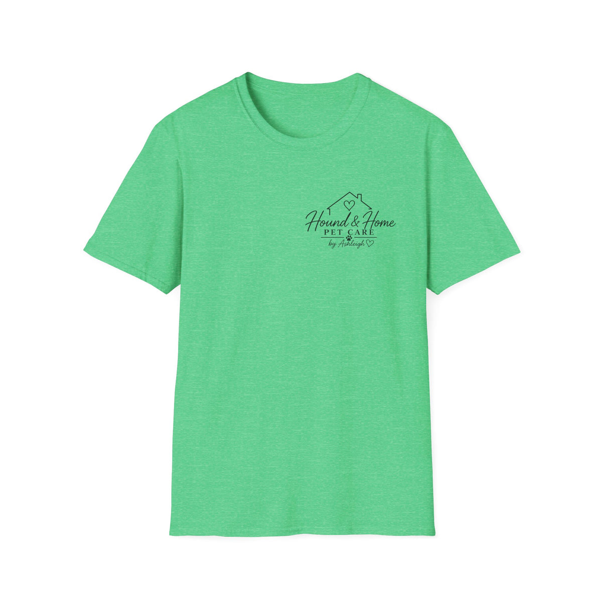 Hound & Home "Stay Pawsitive" — T-Shirt