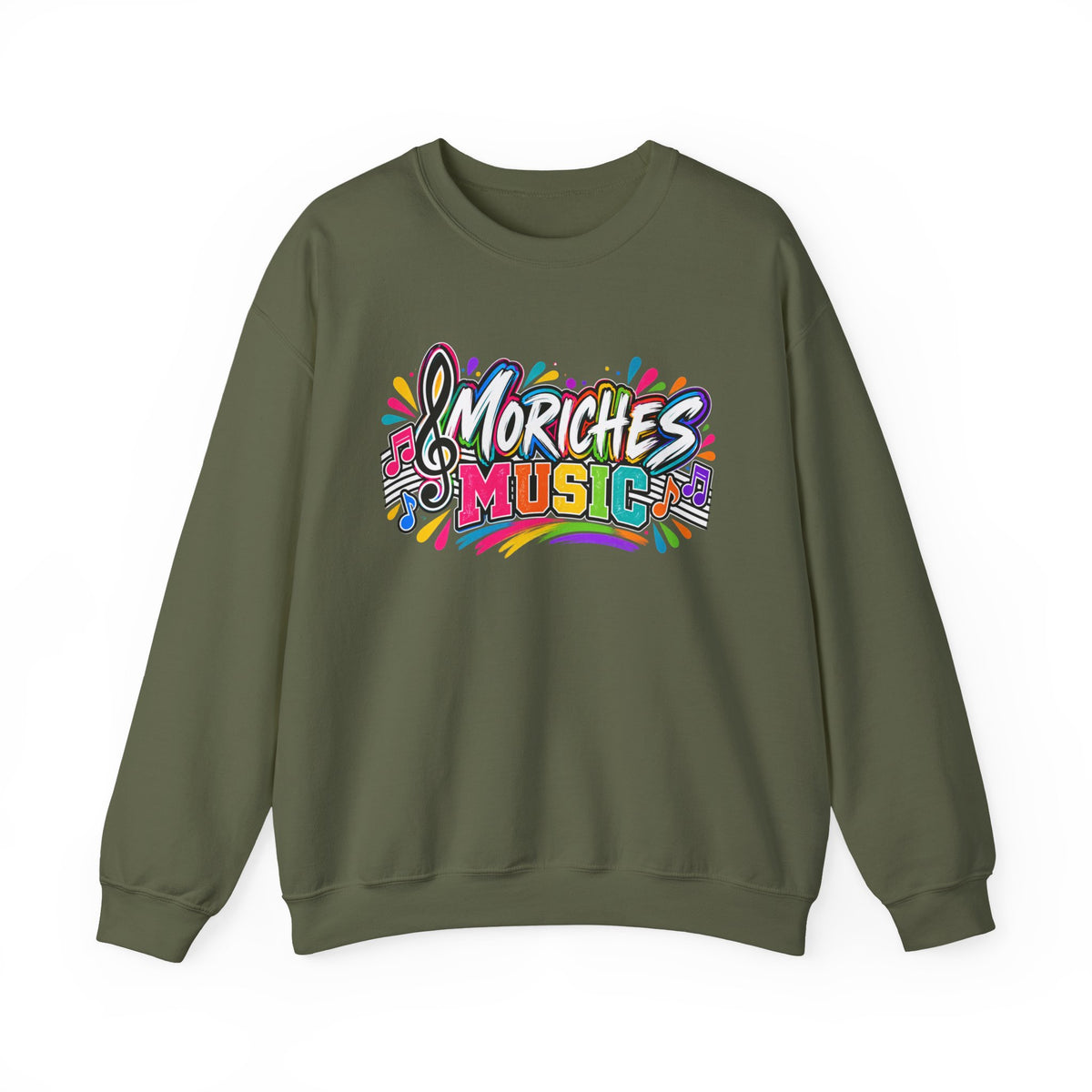 Moriches Music Sweatshirt — "Make Every Note Count" Crewneck