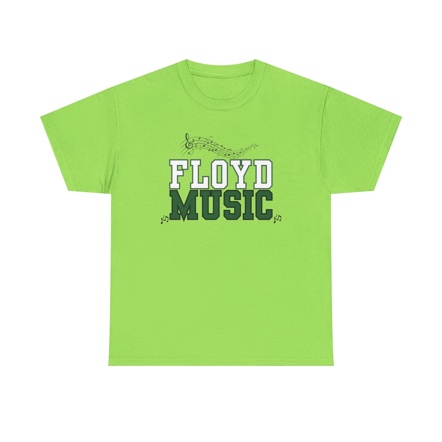 Danielsen- Floyd Music Heavy Cotton Tee - "Music is the Soundtrack of Your Life" Unisex T-Shirt- Personalized