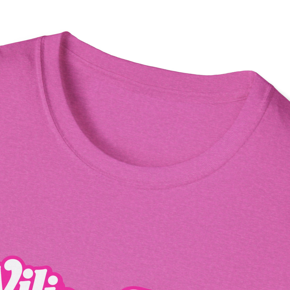 WFE Barbie-Breast Cancer Awareness Tee, Unisex Softstyle T-Shirt