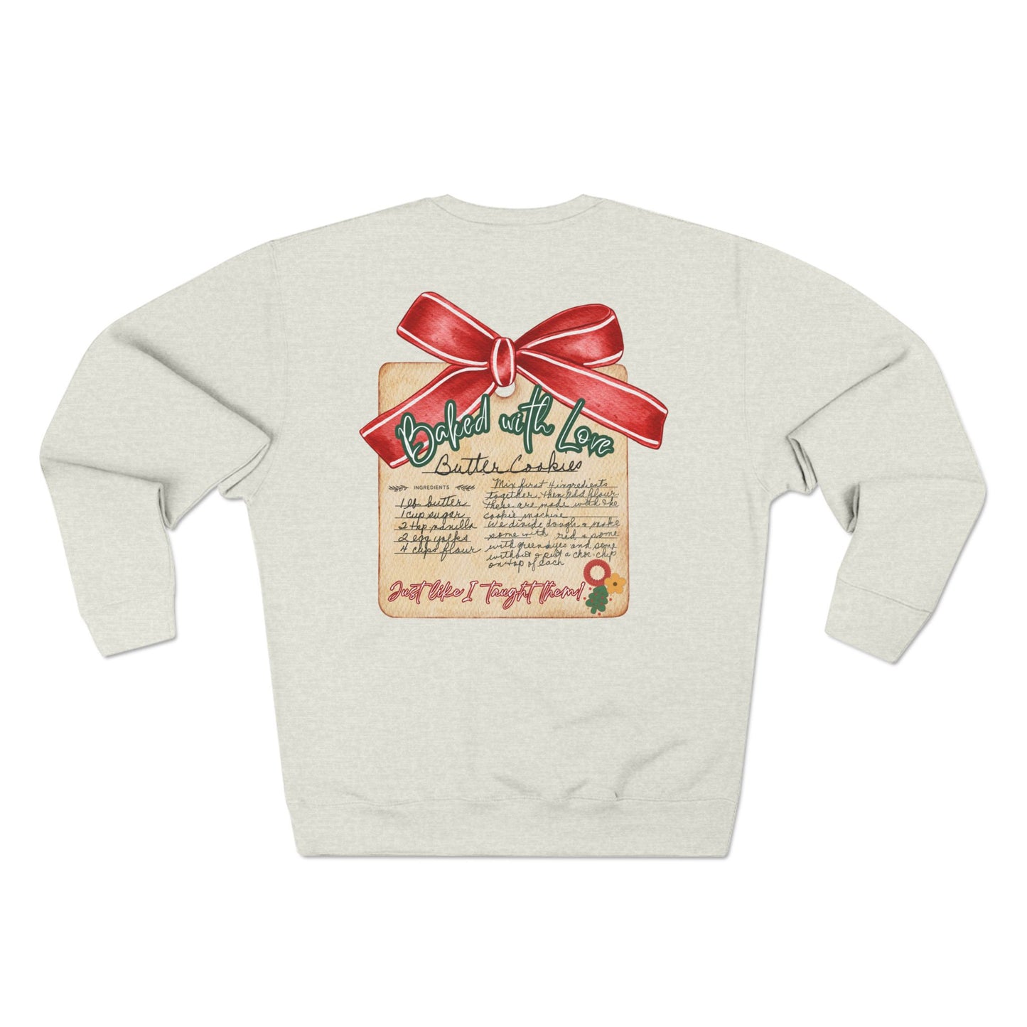 Nana's --"Our Families Sweetest Tradition" Unisex Crewneck Sweatshirt- Personalized