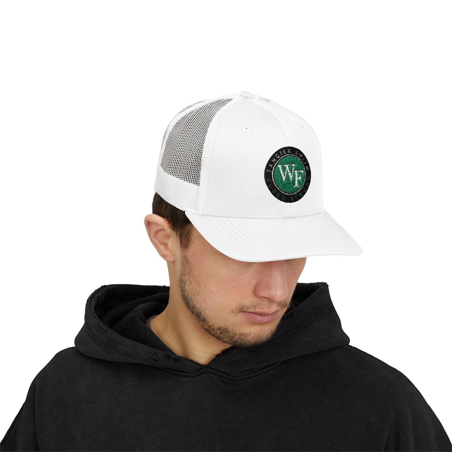 Tangier Smith Logo Snapback Trucker Cap - Stylish & Comfortable Hat for Outdoor Adventures