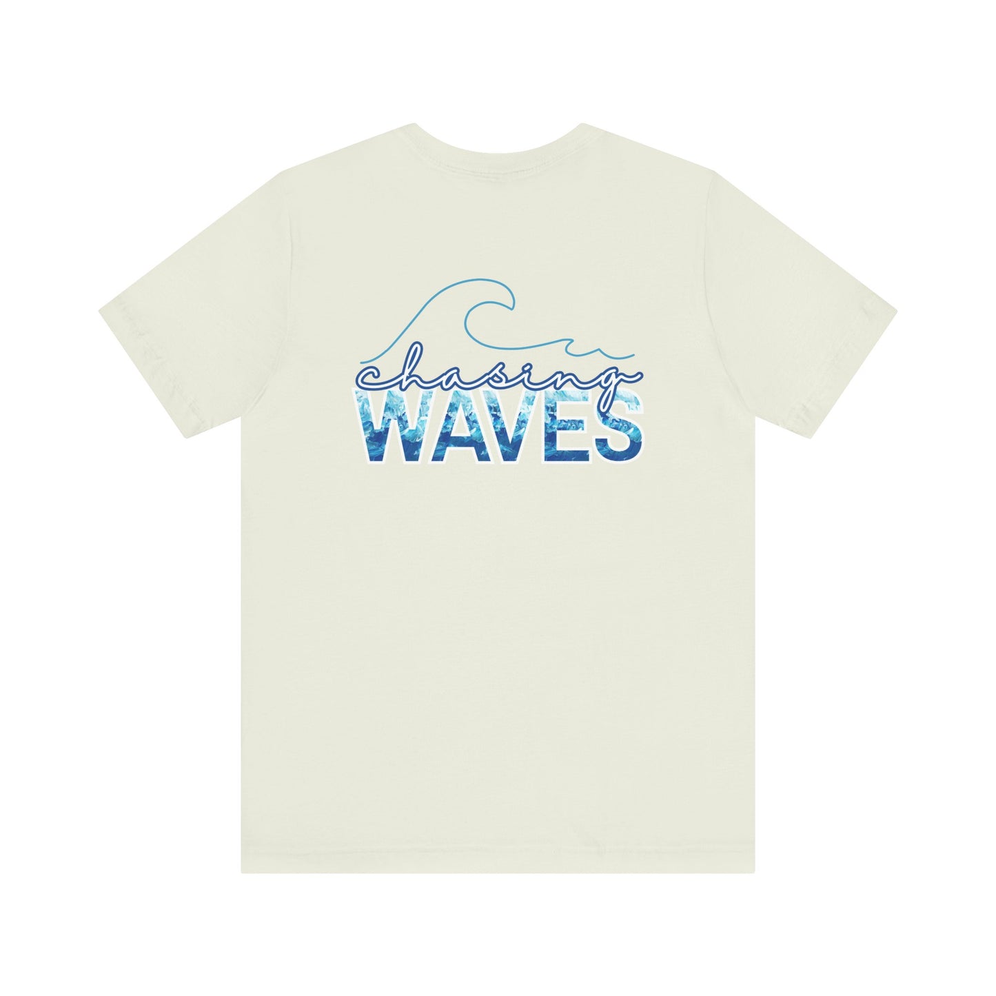 Chasing Waves -- Unisex Summer Shirt, Beachwear, Vacation Top, Summer Nights Apparel