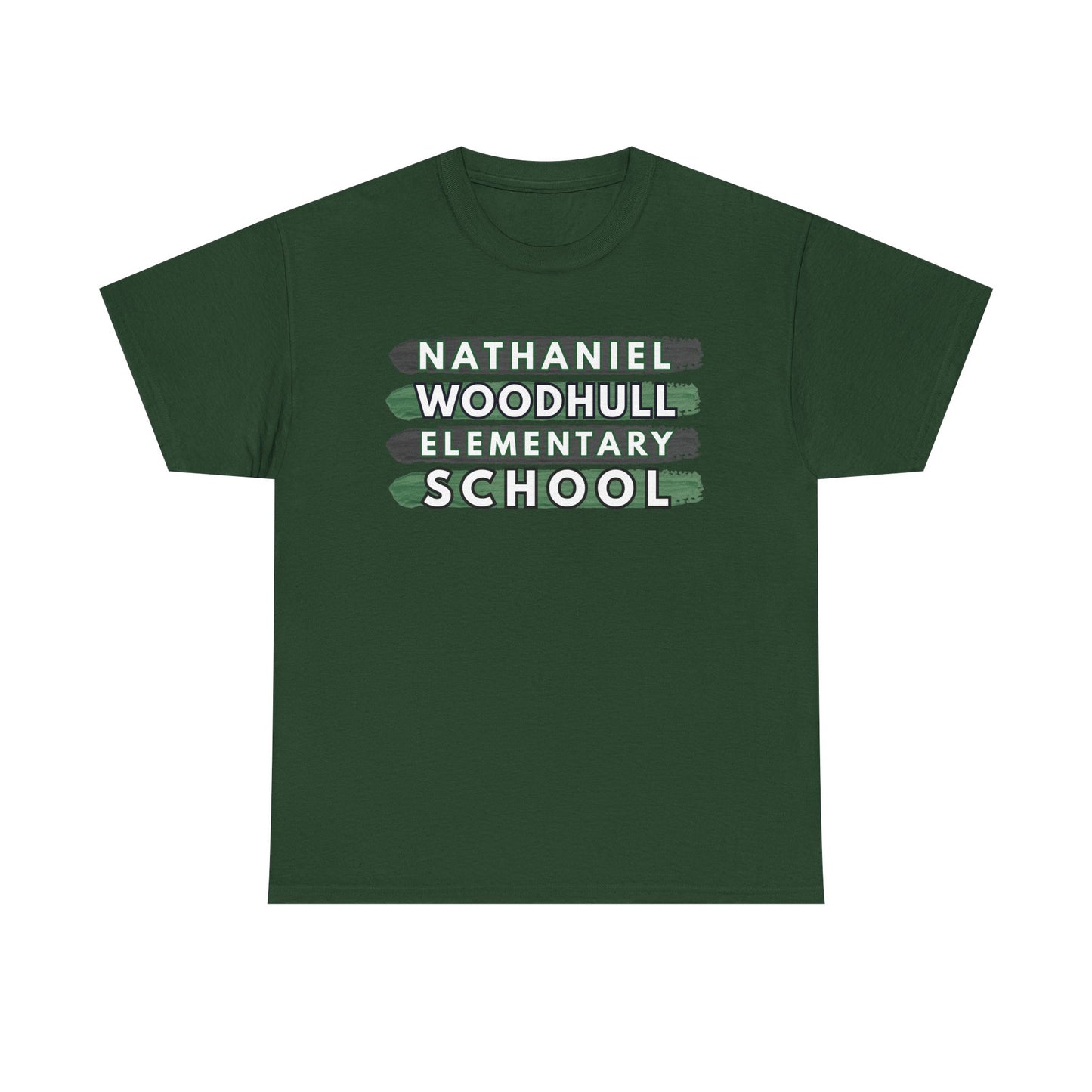 Woodhull Elementary School Unisex Heavy Cotton Tee - School Spirit Shirt