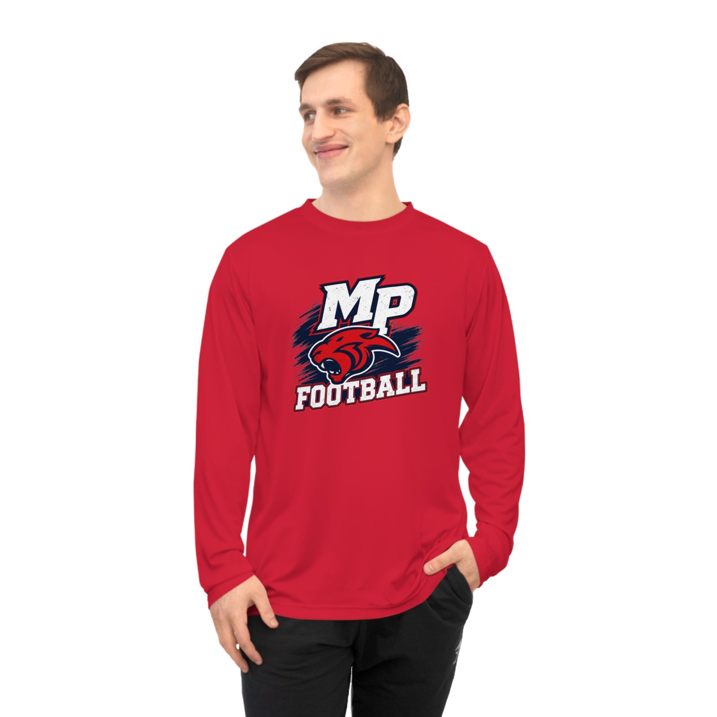 MP Football Long Sleeve Moisture Wicking Performance Shirt