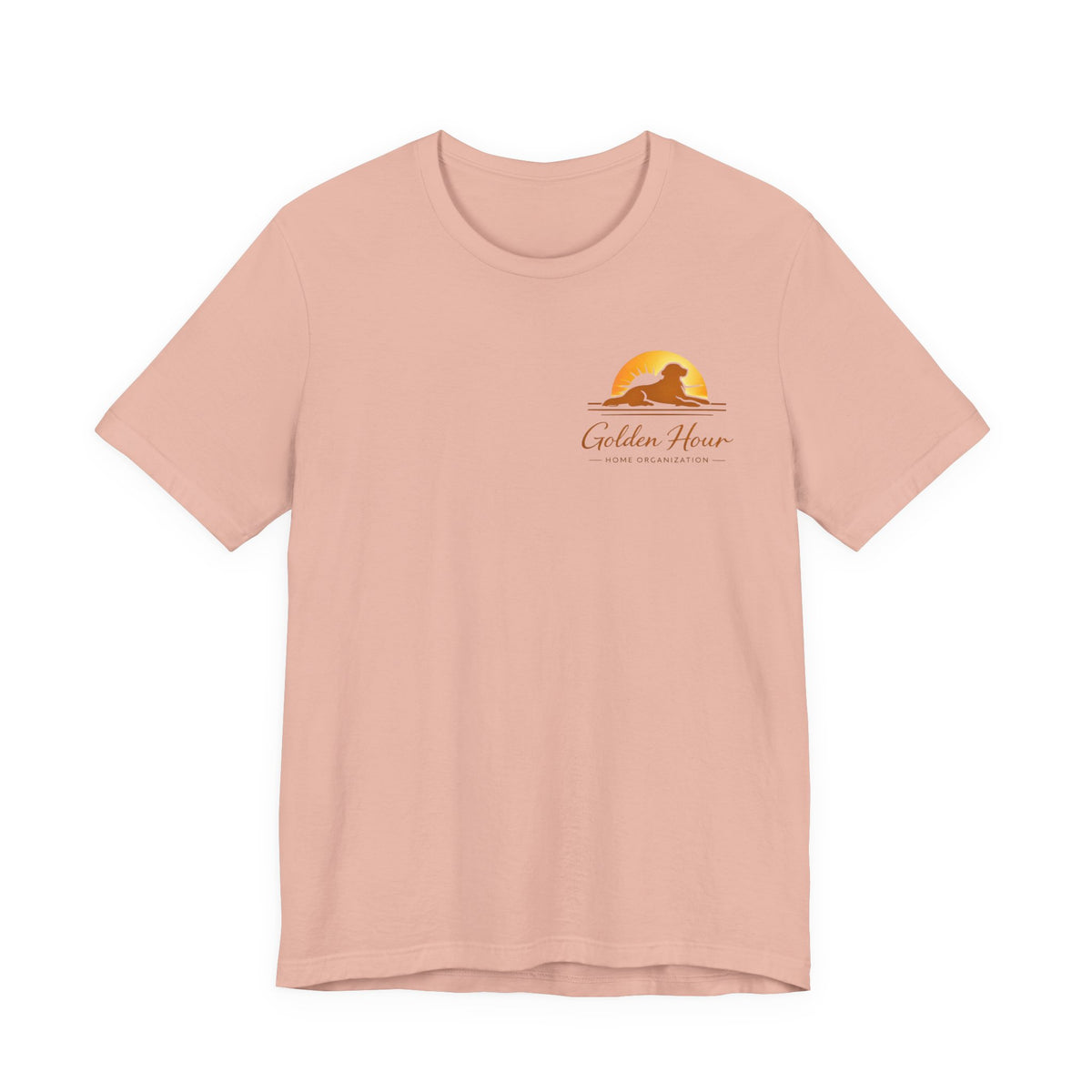 "Golden Hour Home Organization"Logo T-Shirt—  Personalized