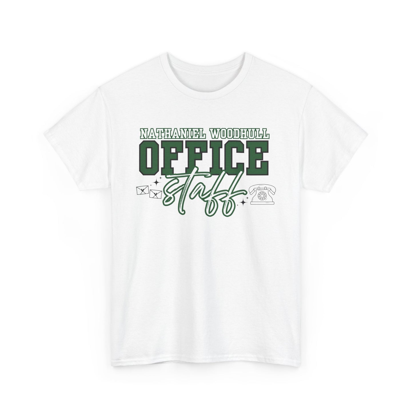 Woodhull Office Staff Unisex Heavy Cotton Tee - Heart & Soul of Woodhull Design