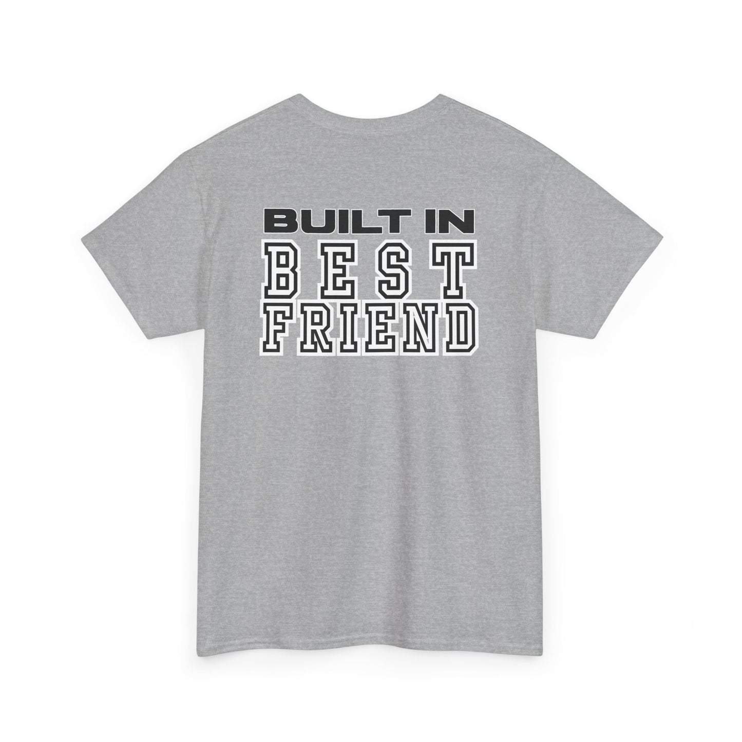 Built in Best Friend - Dad- Unisex Heavy Cotton Tee - Fatherhood