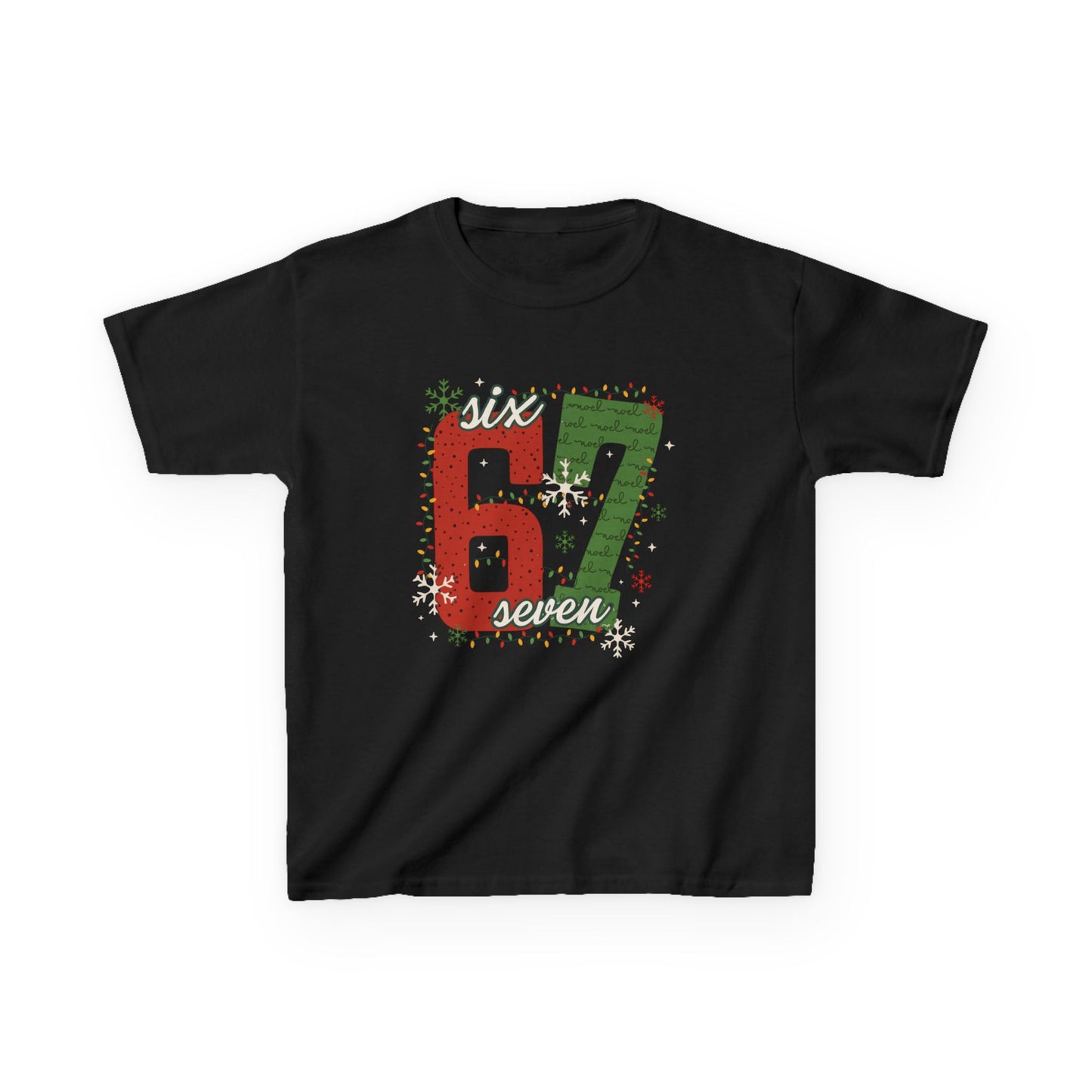 Kids '67' Christmas Number Graphic Tee — Youth- Christmas