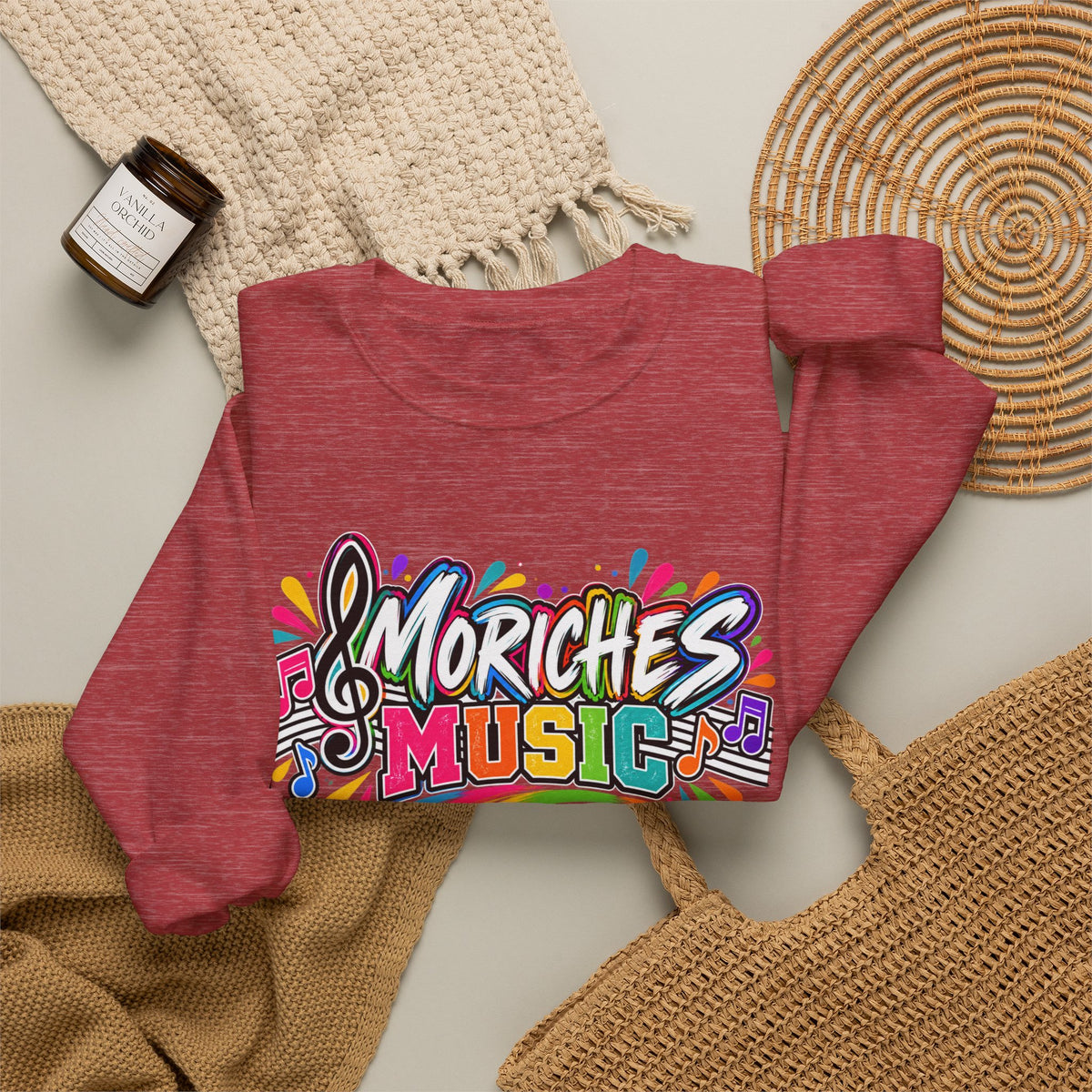 Moriches Music Sweatshirt — "Make Every Note Count" Crewneck