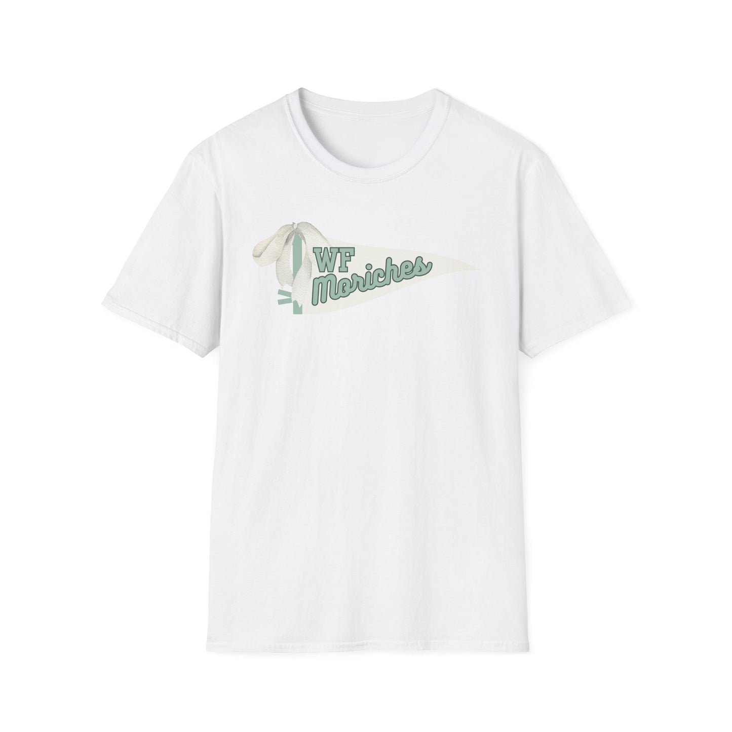 Moriches Pennant Unisex Softstyle Graphic Tee with Vintage Design