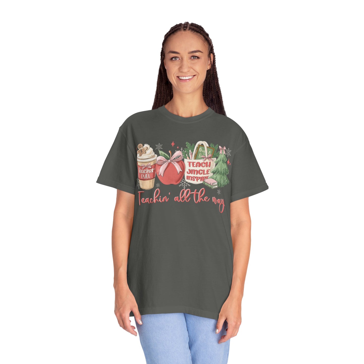 Teachin' All the Way  — Christmas Tee