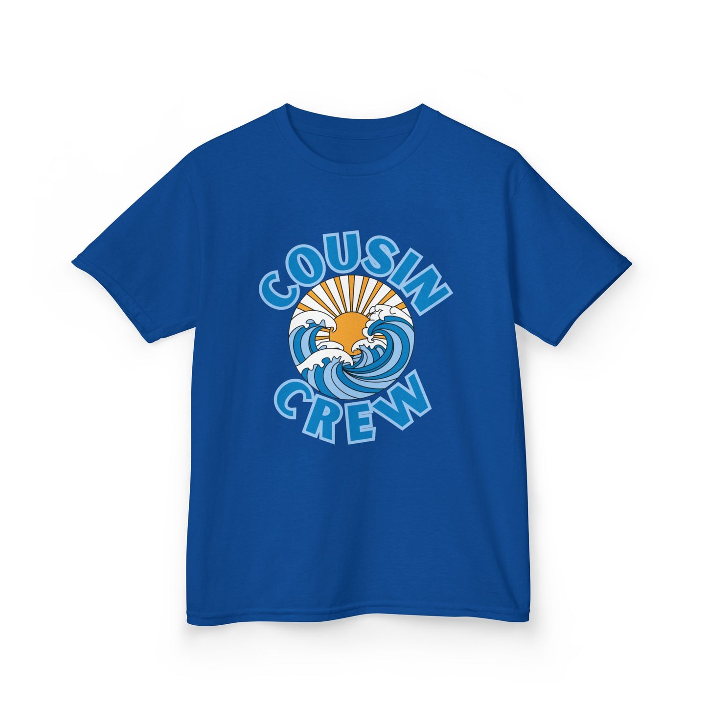 Cool Cousin Crew Kids Tee - Summer Fun, Family Gatherings, Beach Days, Mini Collection