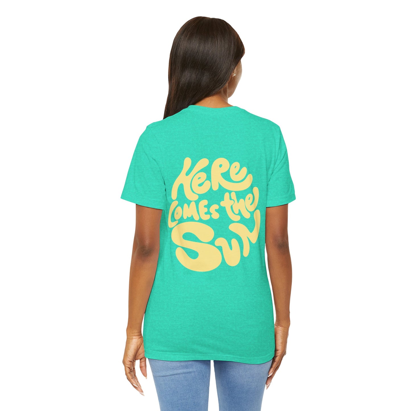 Sunny Vibes Tee - Here Comes the Sun, Unisex Tee, Summer T-Shirt