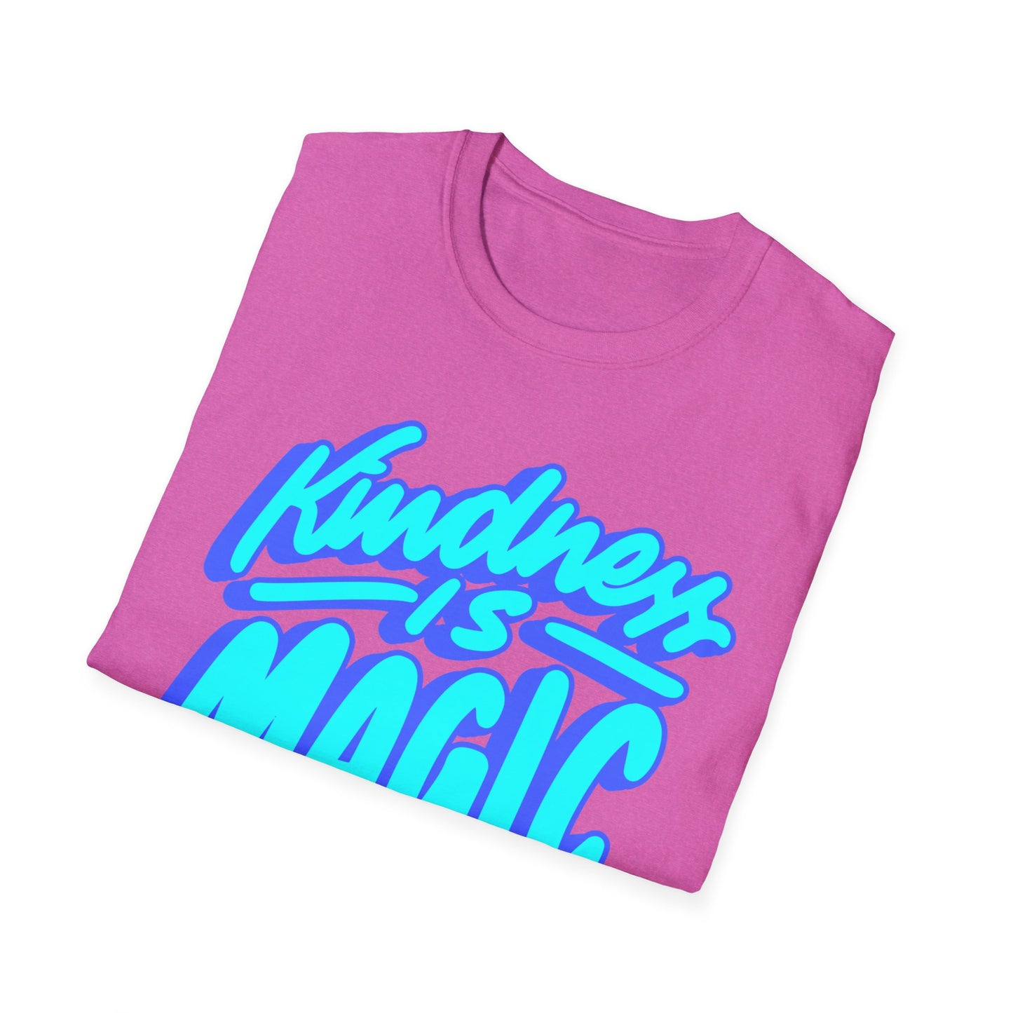 Kindness Is Magic T-Shirt, Unisex Softstyle Tee