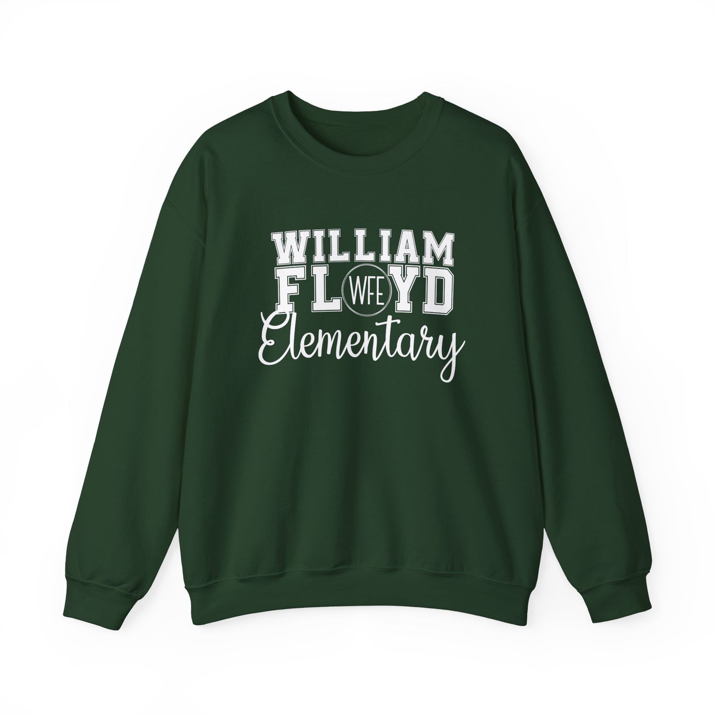 WFE Logo Crewneck Sweatshirt - William Floyd Elementary