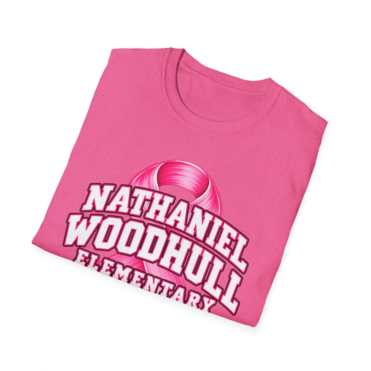 Woodhull-Breast Cancer Awareness Tee, Unisex Softstyle T-Shirt