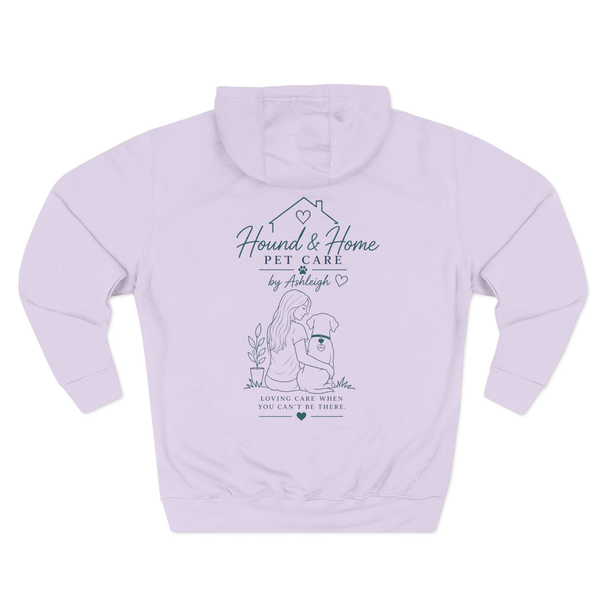 Ashleigh 2— "Hound and Home" Logo Personalized Pullover