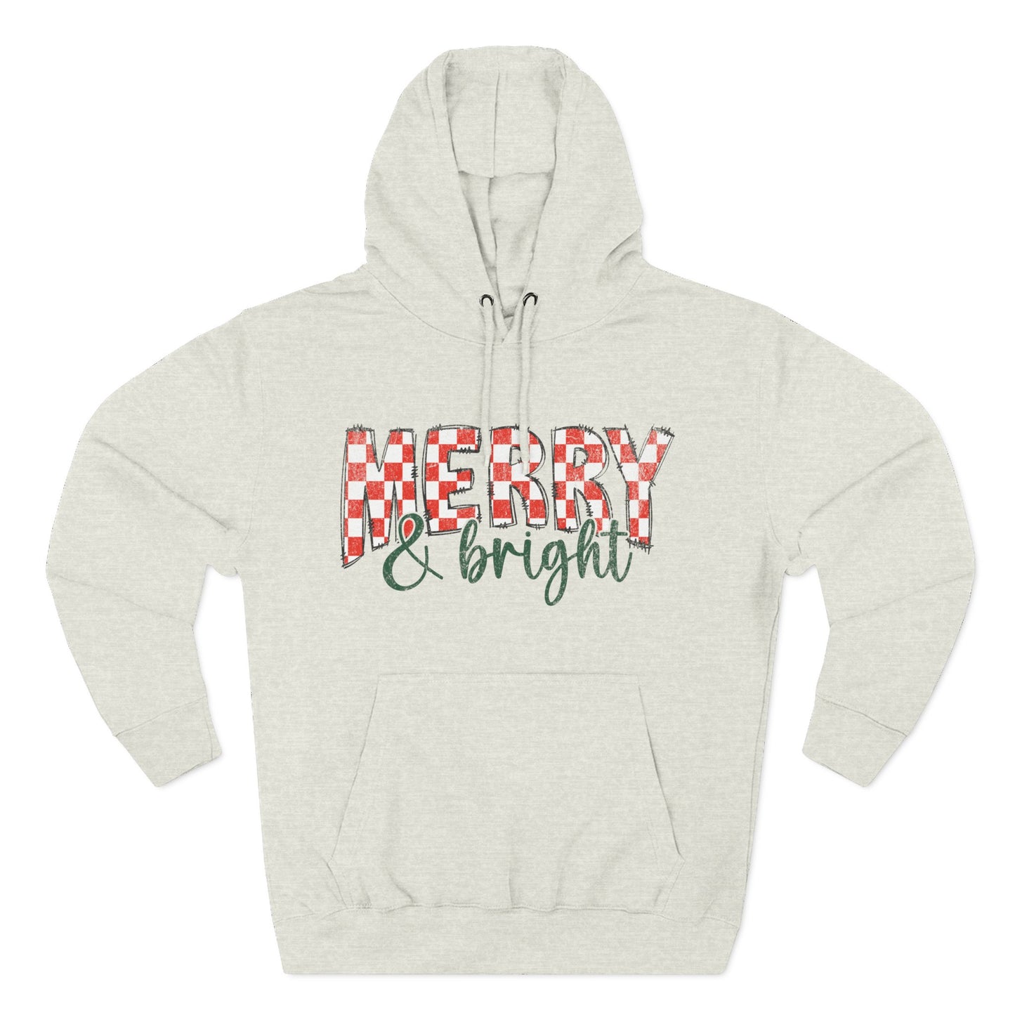 Merry & Bright Hoodie — Holiday Fleece