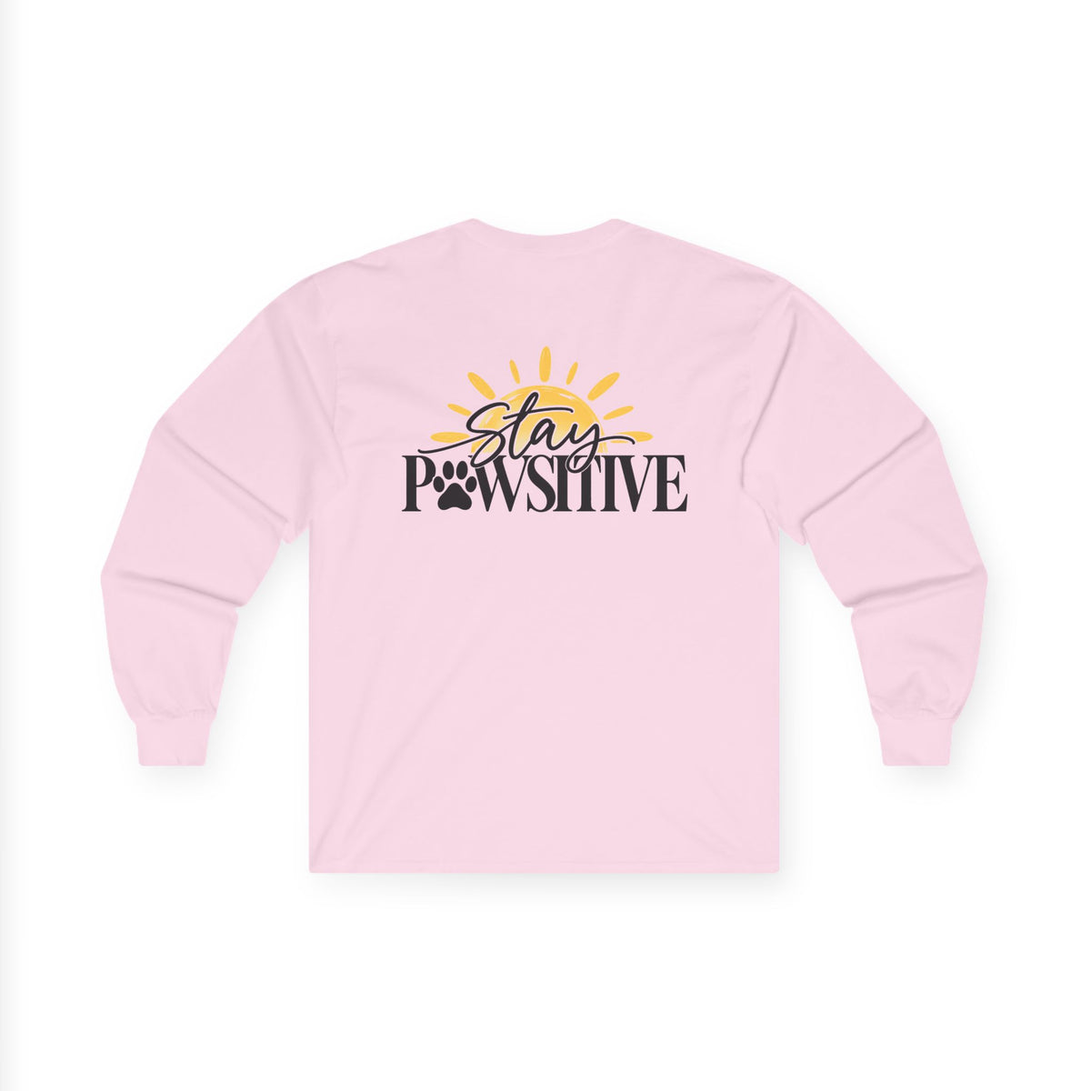 Stay Pawsitive Long Sleeve Tee — Hound + Home