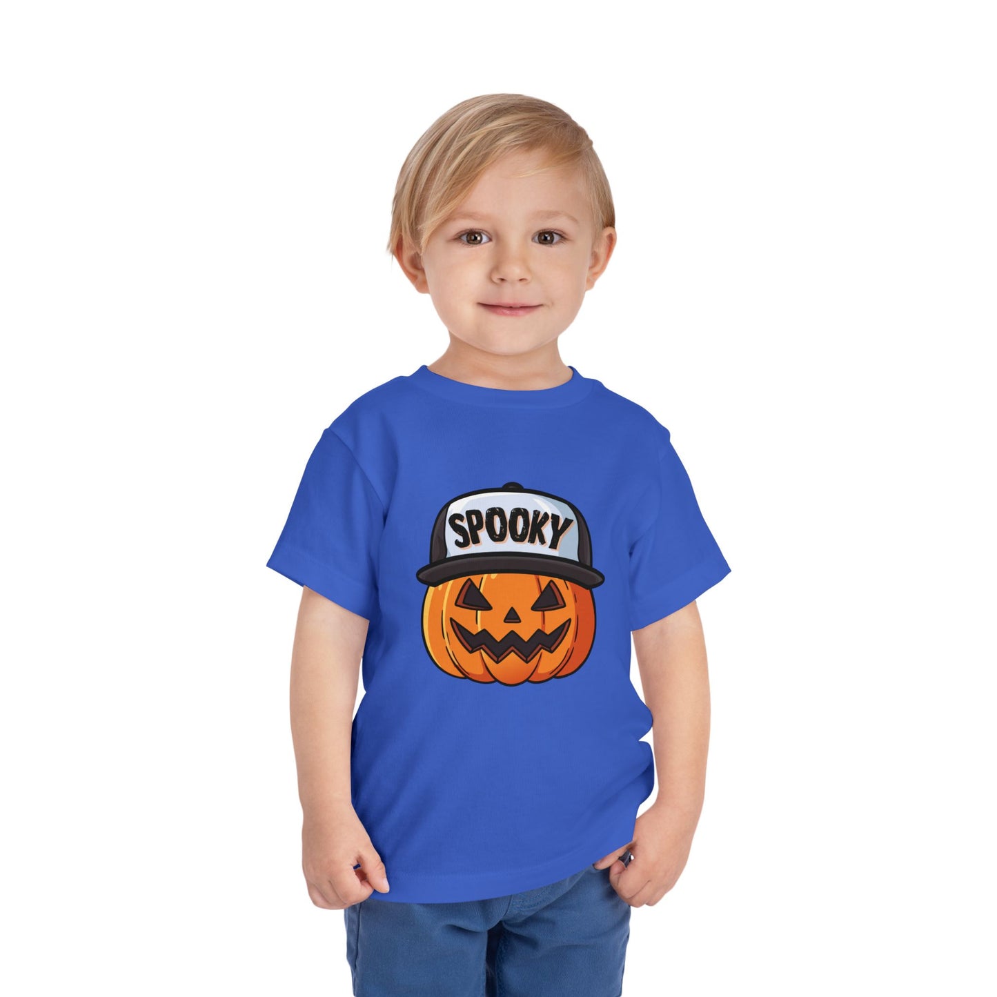 Spooky Pumpkin Tee for Toddlers, Halloween Shirt