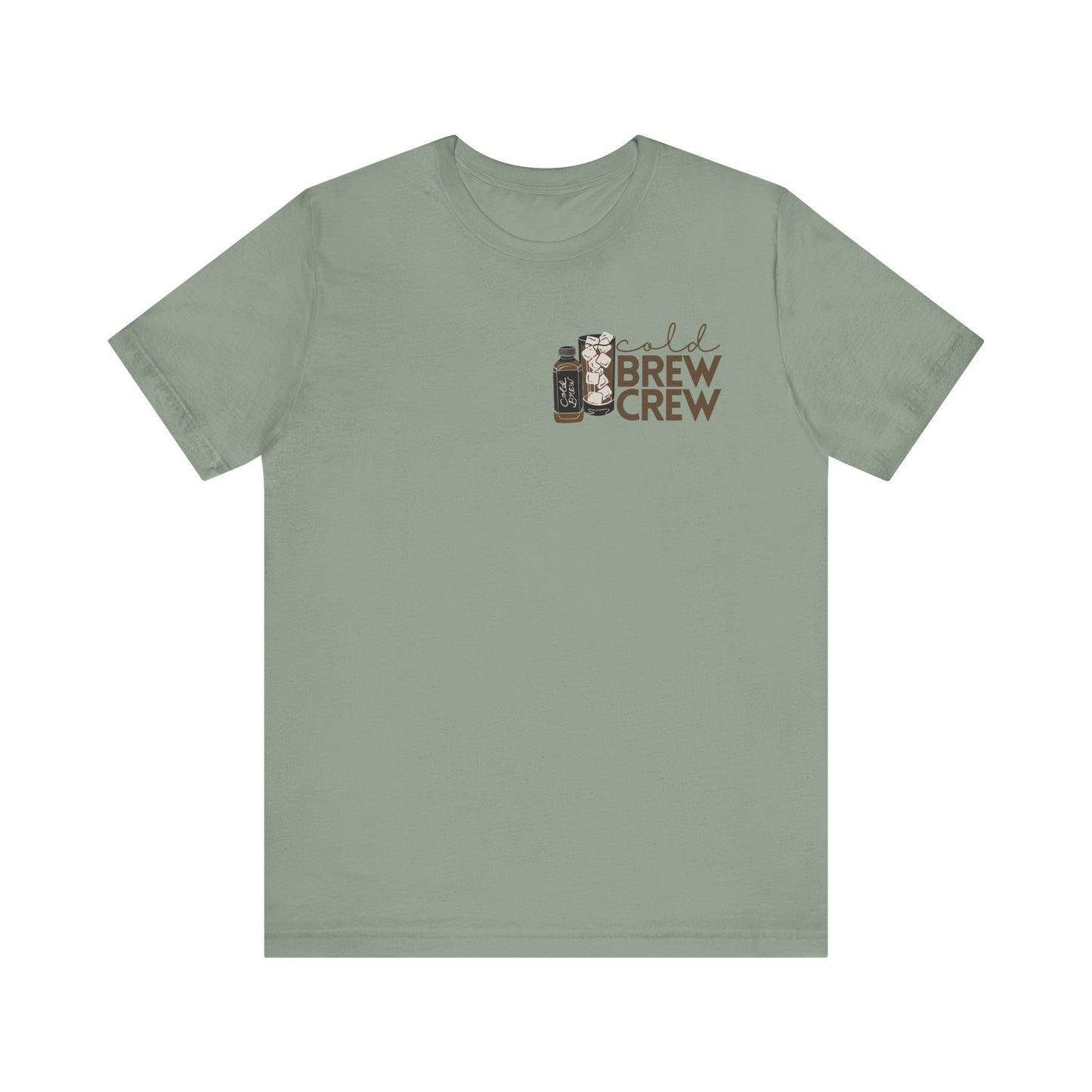 Cold Brew Coffee Lovers Tee, Unisex Jersey Shirt for Coffee Lovers