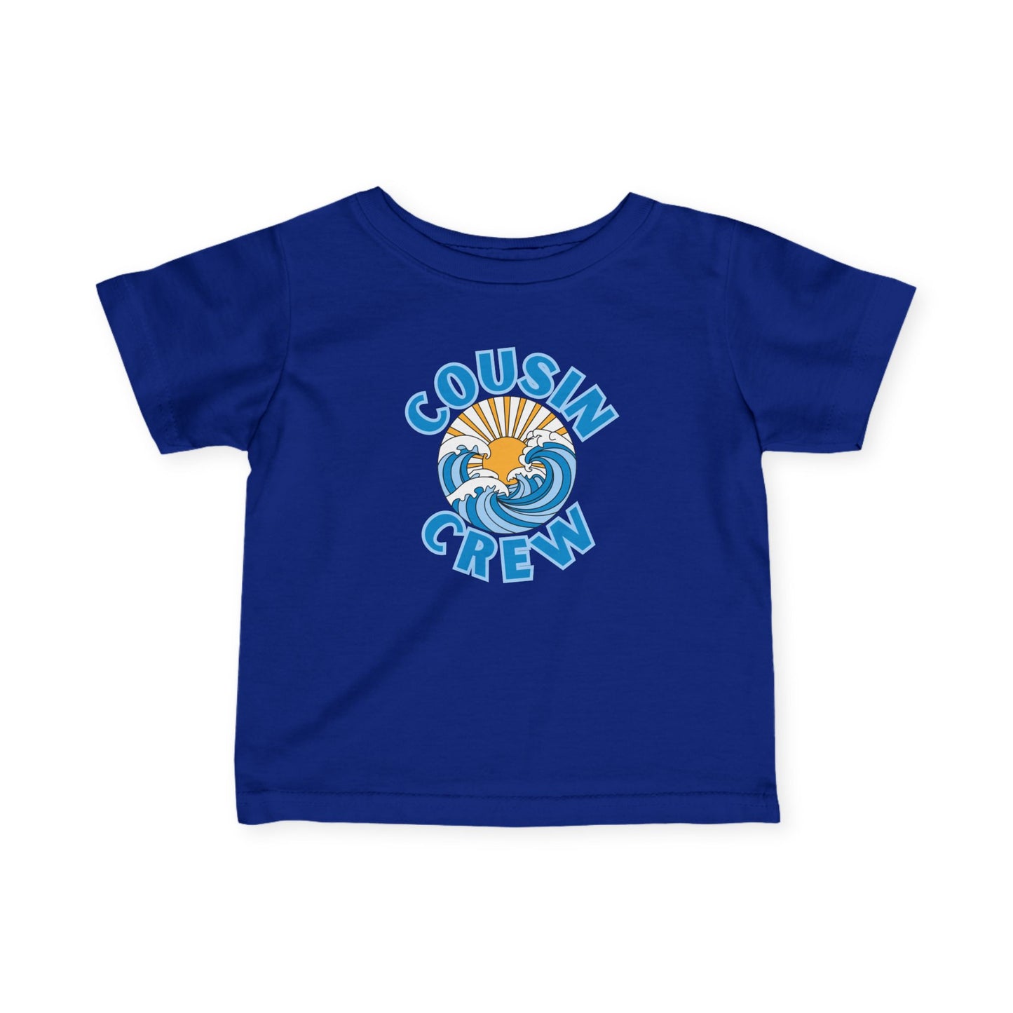Cousin Crew Infant Tee, Cute Baby T-Shirt, Summer Vibes- Mini Collection