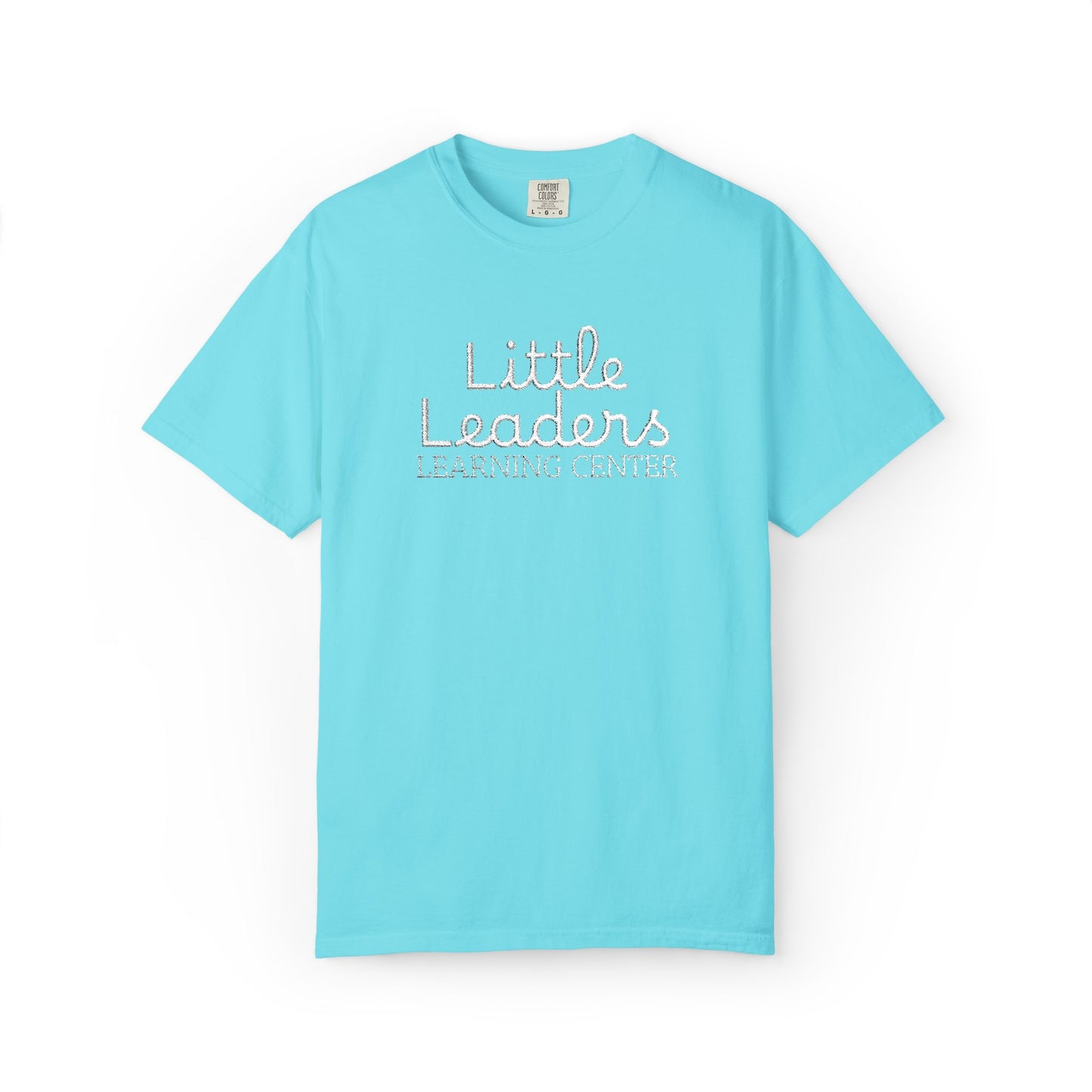 Little Leaders Full Embroidered Unisex Garment-Dyed T-Shirt