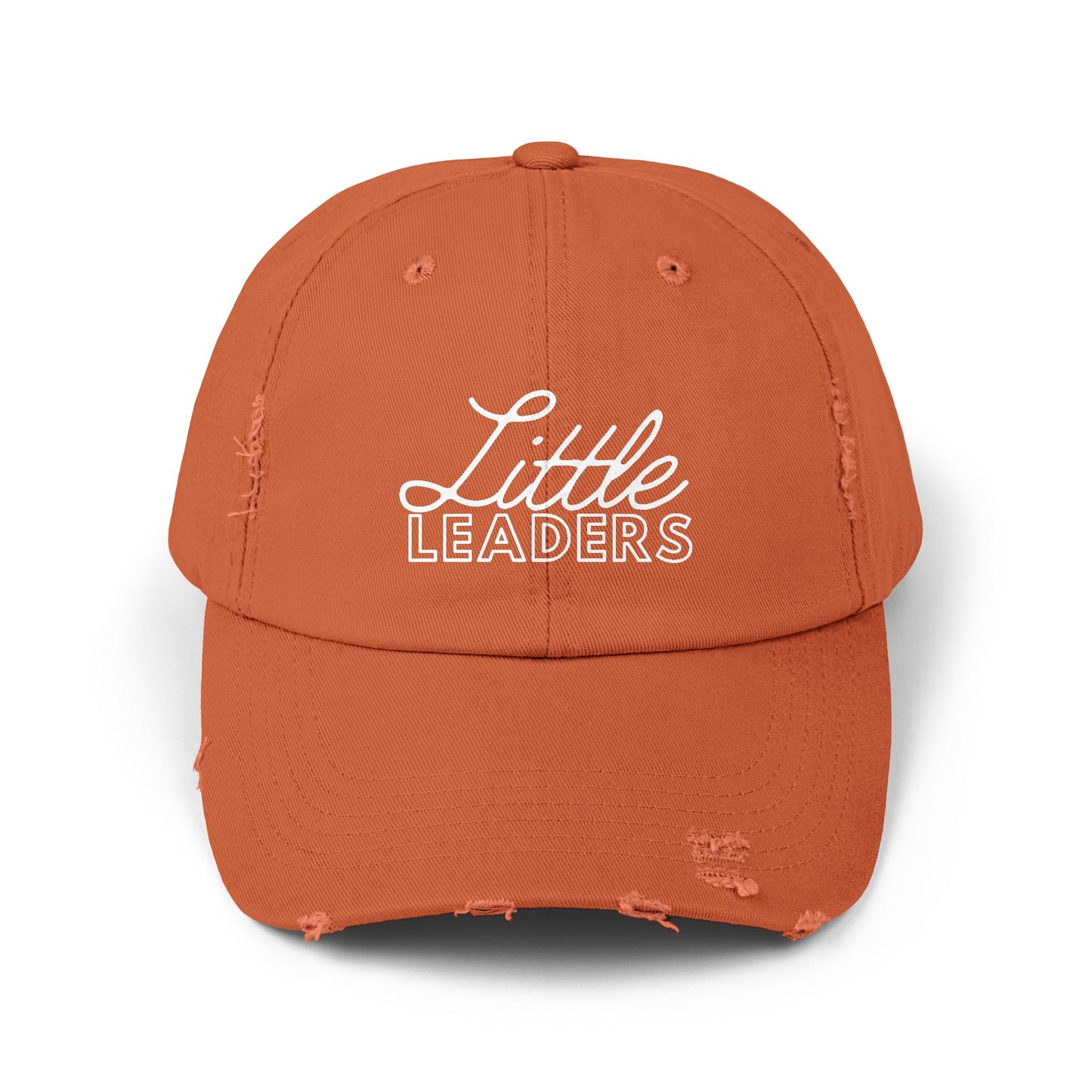 Little Leaders Unisex Distressed Baseball Cap