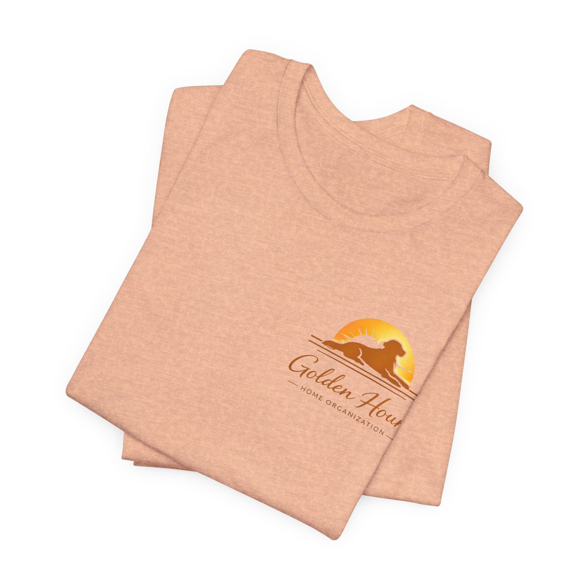 "Golden Hour Home Organization"Logo T-Shirt—  Personalized